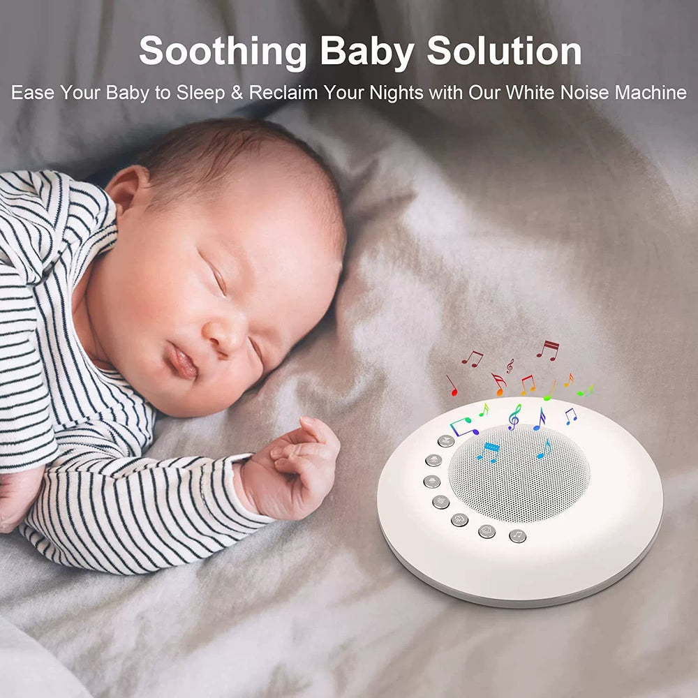 Snugup Baby Portable Sleeping Aid White Noise USB Sleep Machine for Sleeping & Comfortable