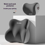 HeavenlyNest Car Headrest & Lumbar Pillow