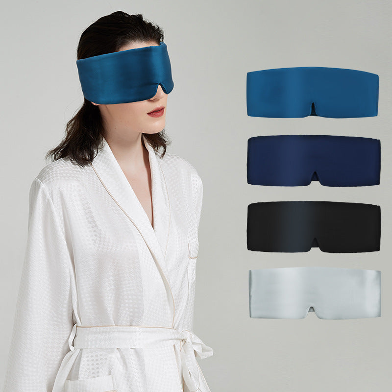Cloisterel Fully Surrounded Silk Eye Mask Noise Reduction Comfortable for Travel & Home