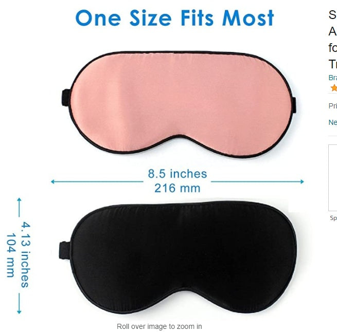 Daf Eye Mask for Better Sleep