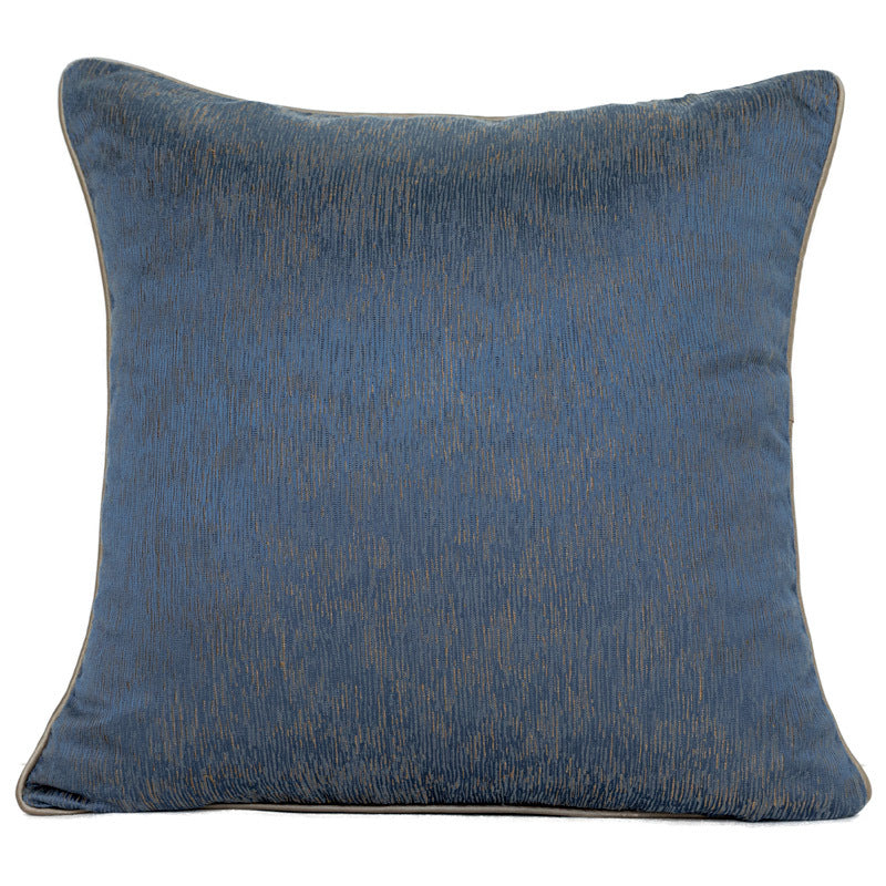DreamLuxe Denim Blue Minimalist Living Room Sofa Pillow