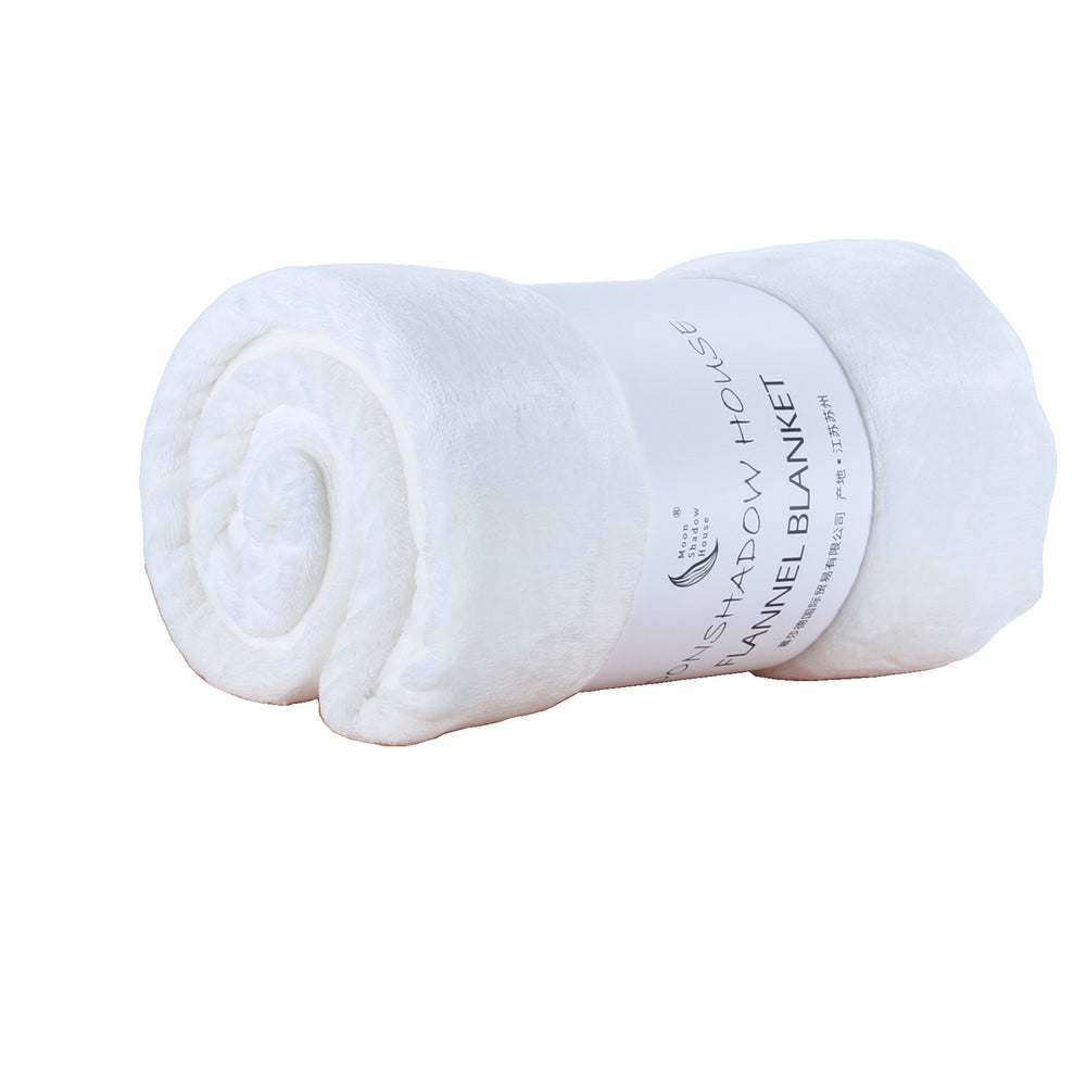 ZephyrRest Flannel Coral Fleece Blanket