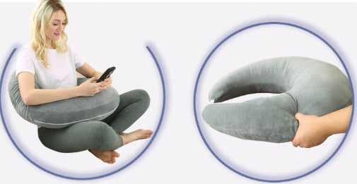 VelvetWhisper U-Shape Maternity Pillow