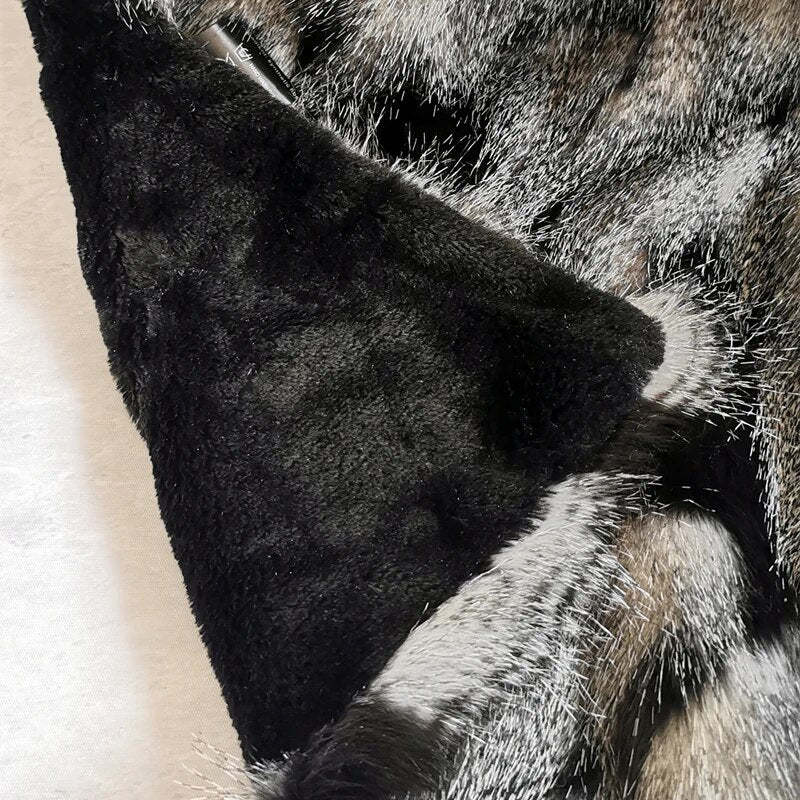 CozyCraze Peacock Fur Blanket