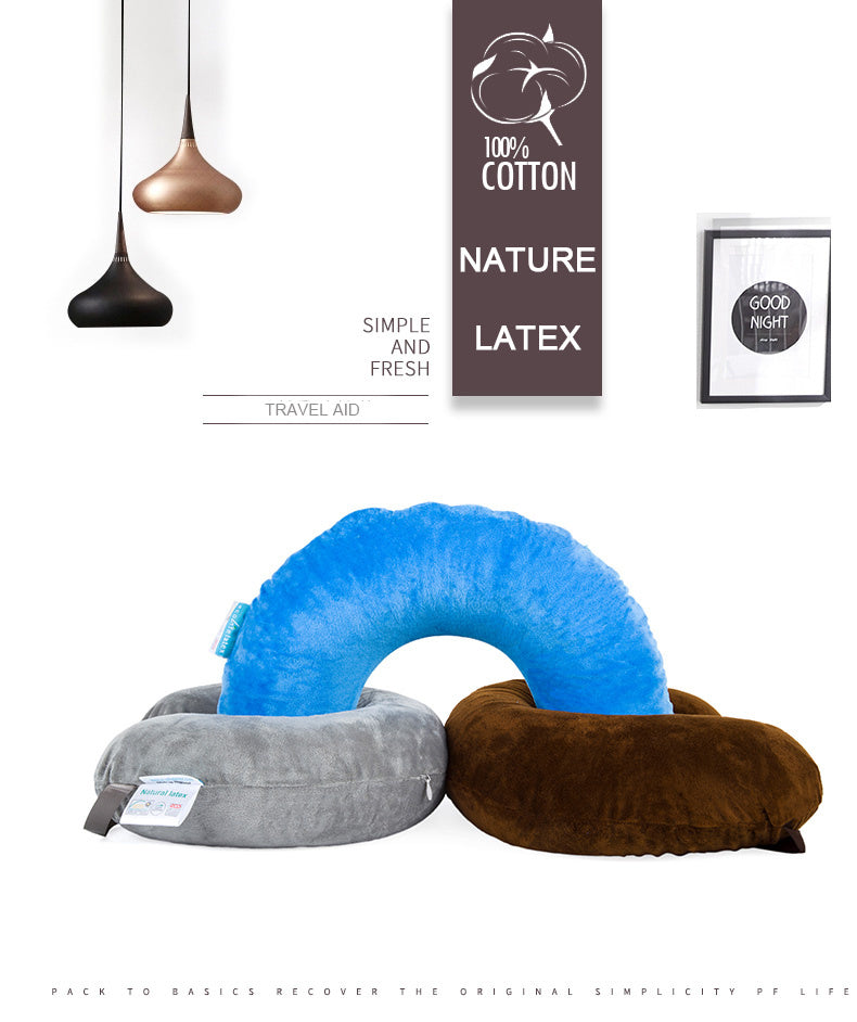 Ecolifelatex Thailand Natural Latex Neck Pillow