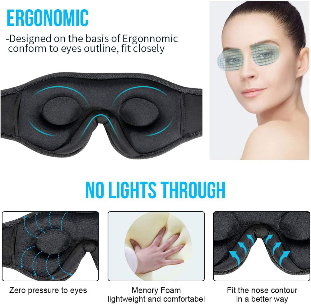 LunaNest Eye Mask for Better Sleep
