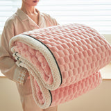 TripTuck Coral Flannel Blanket