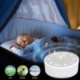 Lumenaix White Noise Sleeping Aid Instrument Mood & Emotion Regulating Sleep Device for Comfort Sleep & Relaxation
