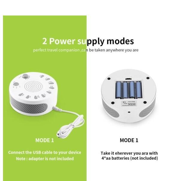 LunaNest Sound Machine for Better Sleep