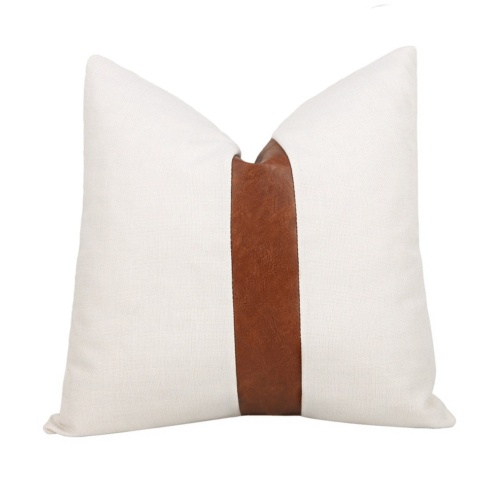 RestAura PU Leather Pillow Cover