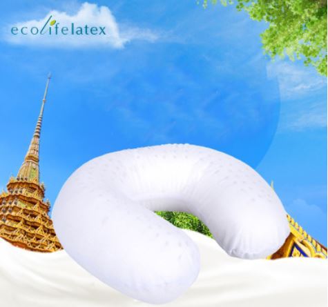 Ecolifelatex Thailand Natural Latex Neck Pillow