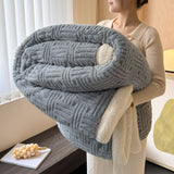 PlushPort Jacquard Lambswool Blanket