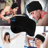 Enjoying Bluetooth Blackout Eye Protection Mask Noise Reduction for Music & Comfort Sleep