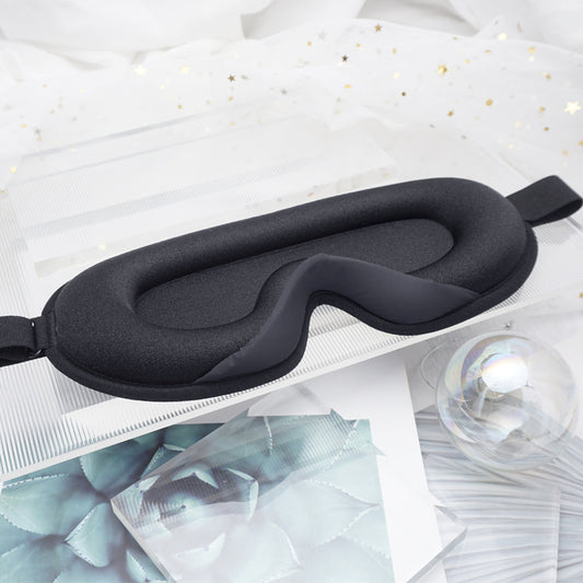 Spiritus 3D Eye Mask Groove Light Shielding Breathable Blackout Sleep Mask for Travel & Home