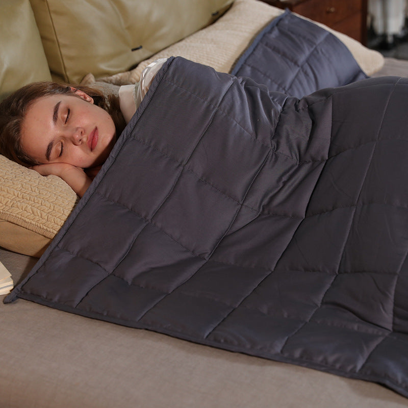 QuiltAura Gravity Weighted Pure Cotton Blanket