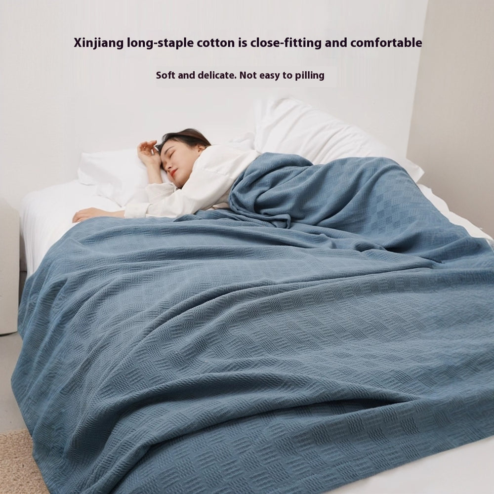 FluffHaven Cotton Gauze Blanket
