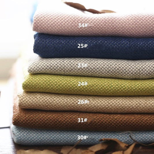 Nighture Pure Color Linen Curtain