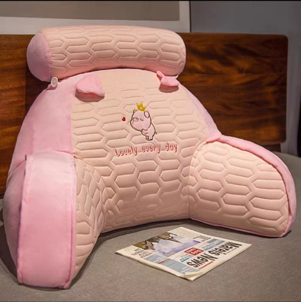 DriftNest Summer Latex Ice Silk Lumbar Pillow