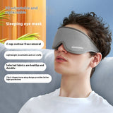 Wangsonole Removable Memory Foam Eye Mask Blackout for Sleep & Relaxation Aid