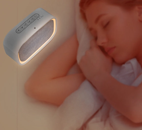 Luxiazx White Noise Sound Machine with LED Night Light Relax Sleep Aid for Better Sleep & Relaxation