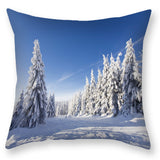 LuxeSlumber Snow Landscape Pillowcase