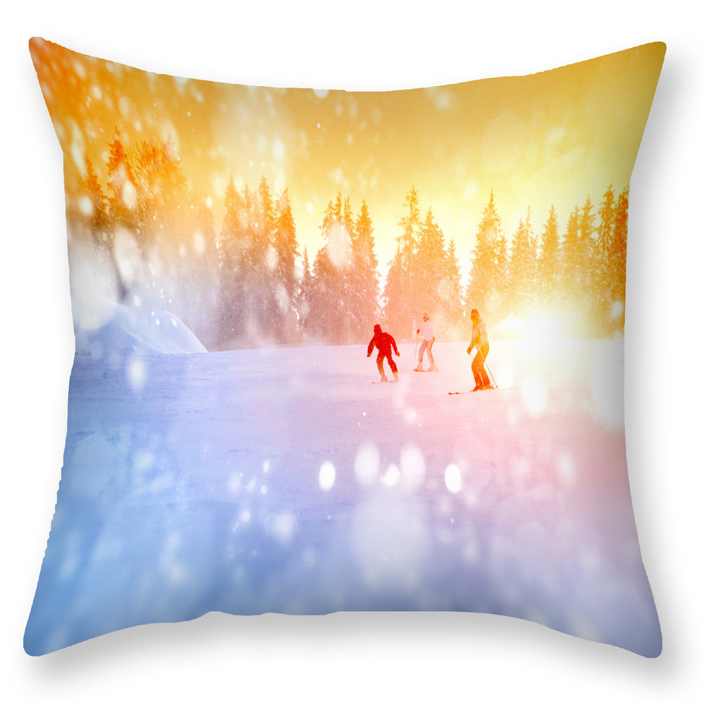 LuxeSlumber Snow Landscape Pillowcase