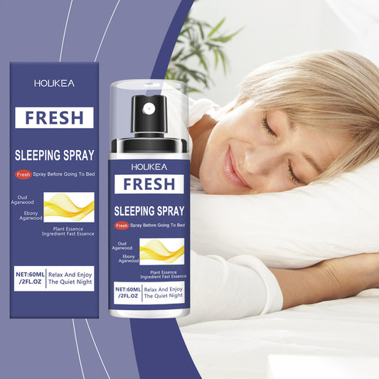 Houkea Herbal Sleep Spray Relaxing Lavender & Sandalwood Mist for Bedroom & Travel