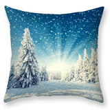 LuxeSlumber Snow Landscape Pillowcase