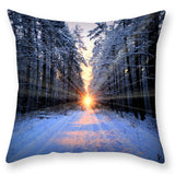 LuxeSlumber Snow Landscape Pillowcase