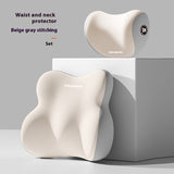 HeavenlyNest Car Headrest & Lumbar Pillow