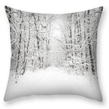 LuxeSlumber Snow Landscape Pillowcase