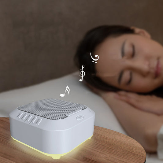 Eonal White Noise Sleep Machine USB Rechargeable Music Aid with Timer for Soothing & Relaxation
