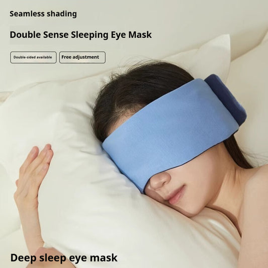 Satoriexa Deep Sleep Eye Mask Washable Shading Sleep Mask Blue for Comfort & Deep Sleep