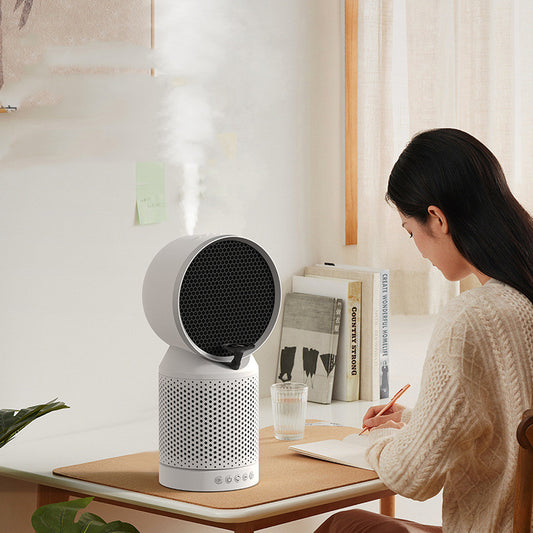 Nimbuso White Noise Negative Ionizer Desktop Air Humidifier for Relaxation & Better Sleep