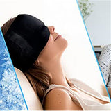 Cryo Ice Headache Eye Mask Home & Travel for Cold Therapy & Pain Relief