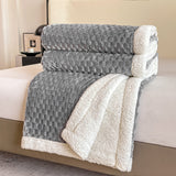 JIcyLoom Jacquard Lambswool Blanket