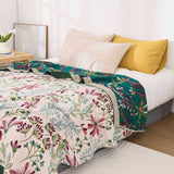 FleeceNest Cotton Gauze Towel Blanket