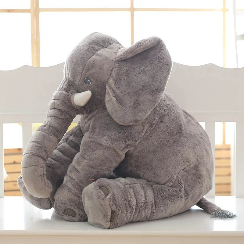 Silken Bliss Elephant Plush Toy Pillow