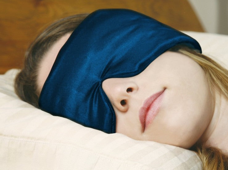 Somnus Silk Eye Mask Thickened Luxurious Soft Sleep for Relaxation & Light Blocking