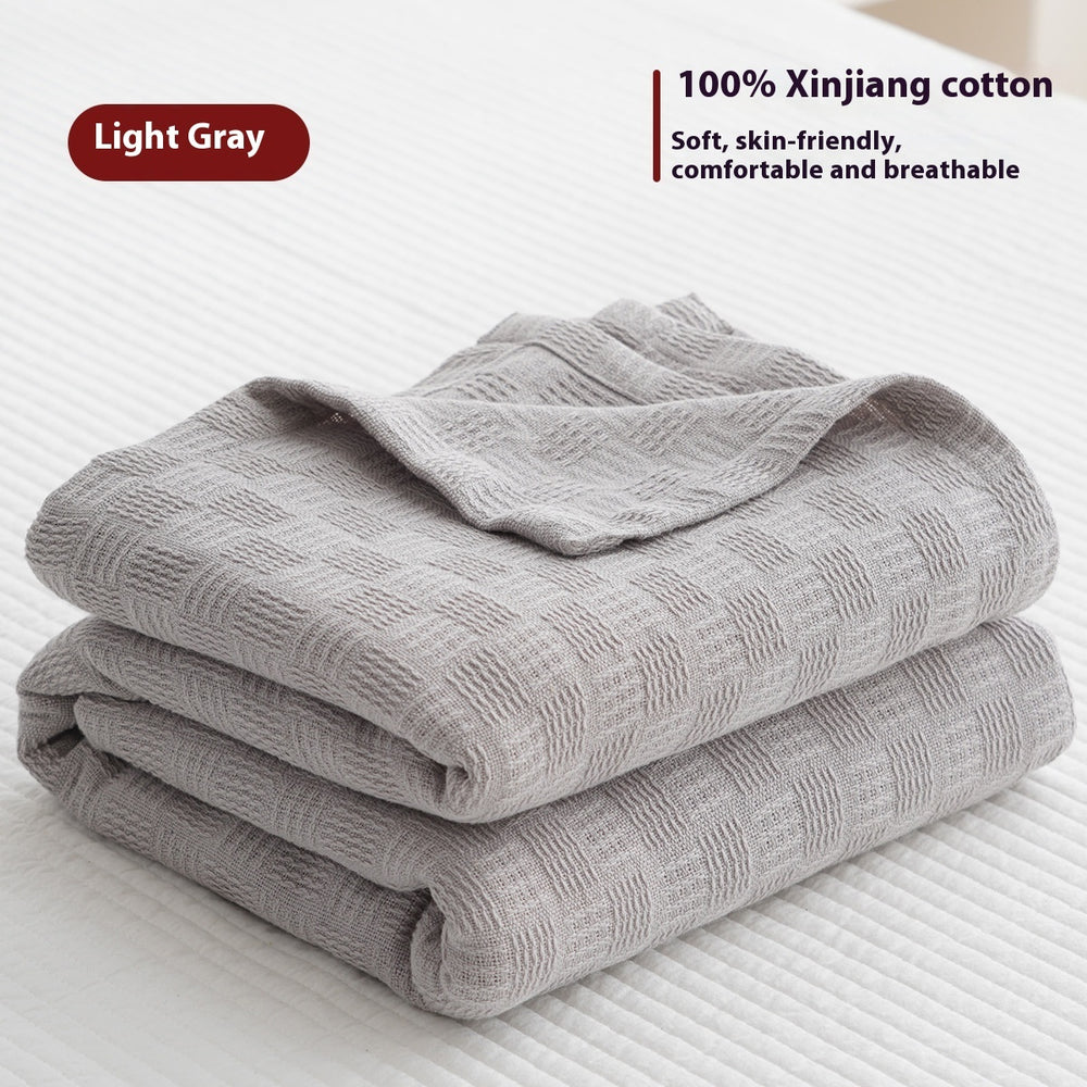 FluffHaven Cotton Gauze Blanket