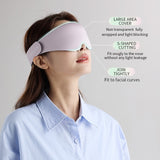 Purityzx 3D Light-Shading Sleep Eye Mask Contoured Comfort & Full Light Blocking for Relaxation & Rest