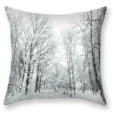LuxeSlumber Snow Landscape Pillowcase