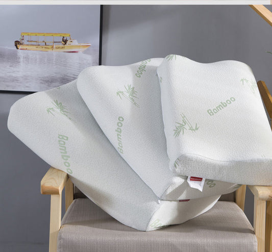 PillowEden Wave-Shaped Bamboo Memory Pillow