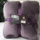 SoftLuxe Coral Velvet Flannel Blanket