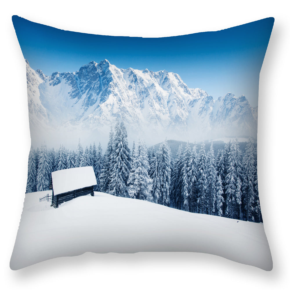 LuxeSlumber Snow Landscape Pillowcase