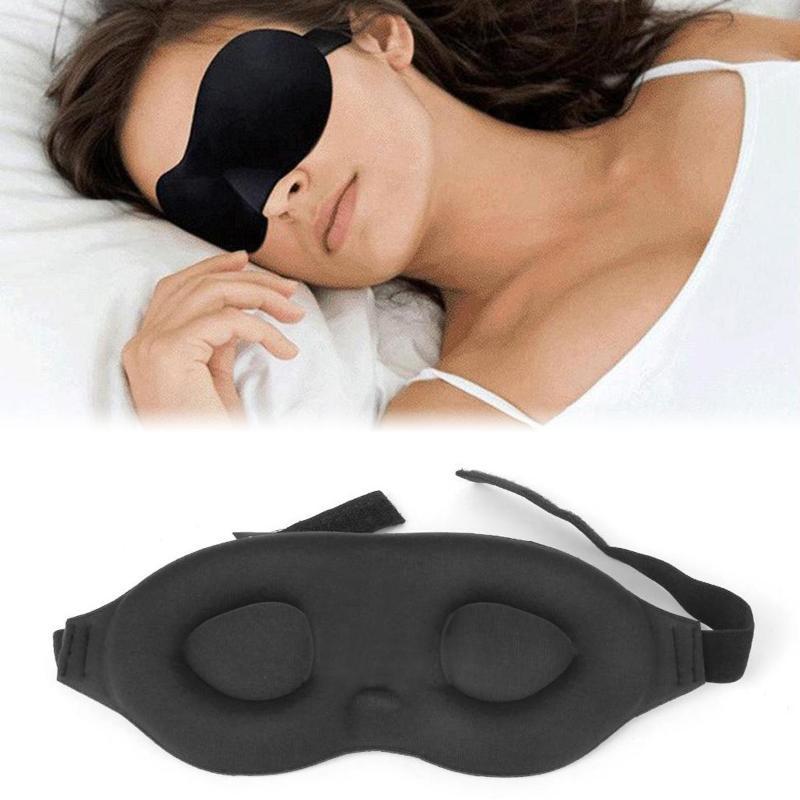 Versaizx Sleep Eye Mask Memory Foam Shading for Travel & Puffy Eye Relief