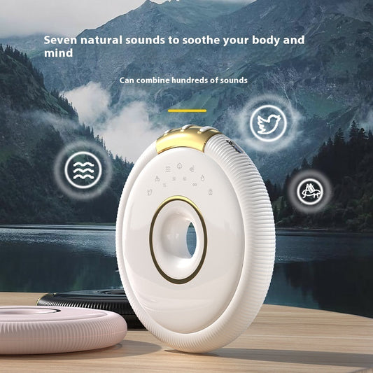 Ossiom Bone Conduction Bluetooth Speaker Mini White Noise Sleep Aid for Sleep and Relaxation