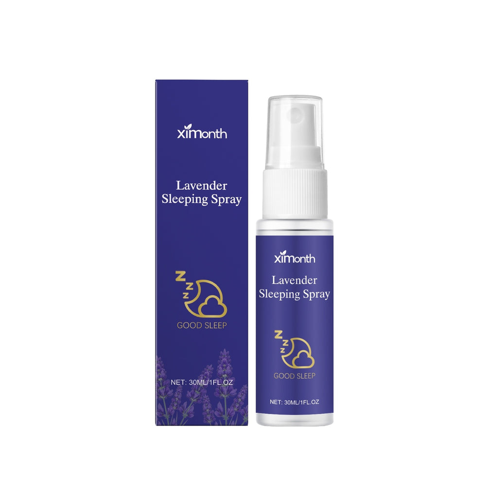 XiMonth Lavender Sleeping Spray Relax Mind & Body 30ml for Restful Sleep & Relaxation