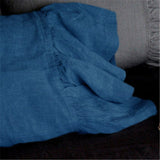 VelvetAura Linen Fishtail Pillowcase