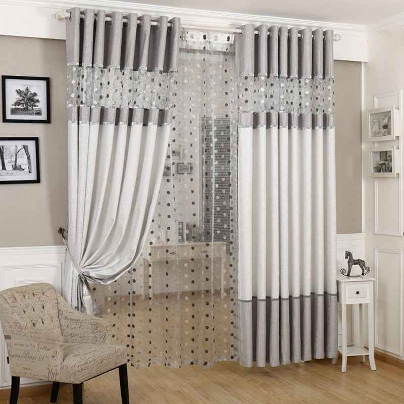 Aegis Simple Blackout Curtains Window Privacy & Thermal Insulation for Bedroom & Living Room